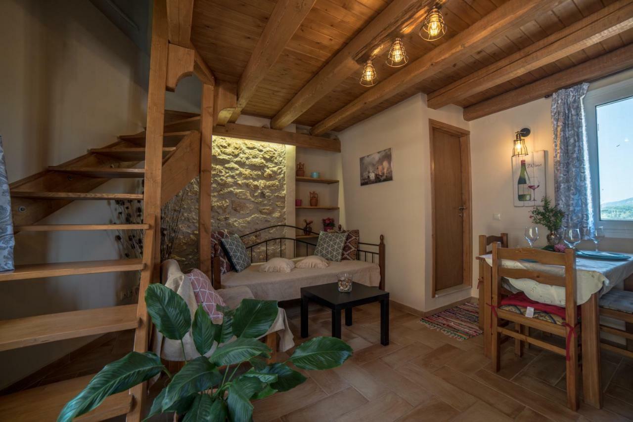 Menecrates Rustic - San Matteo Apartment Agios Matthaios  ภายนอก รูปภาพ