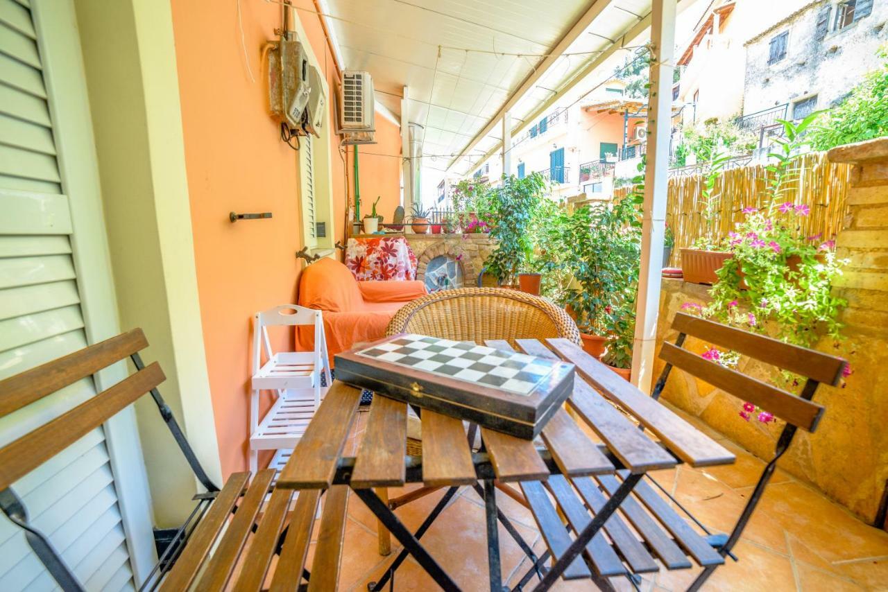 Menecrates Rustic - San Matteo Apartment Agios Matthaios  ภายนอก รูปภาพ