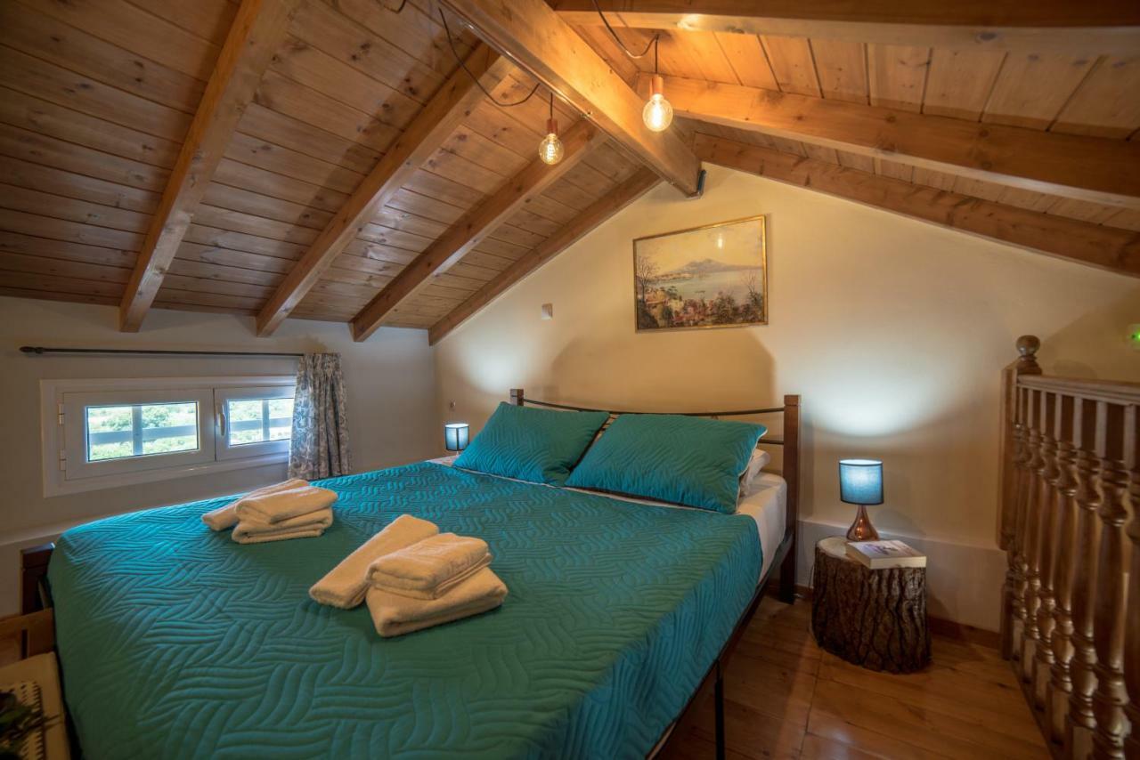 Menecrates Rustic - San Matteo Apartment Agios Matthaios  ภายนอก รูปภาพ
