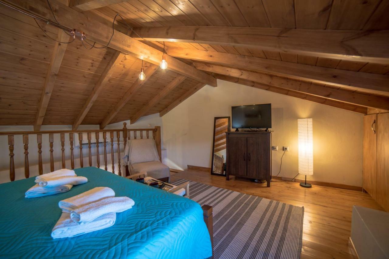 Menecrates Rustic - San Matteo Apartment Agios Matthaios  ภายนอก รูปภาพ